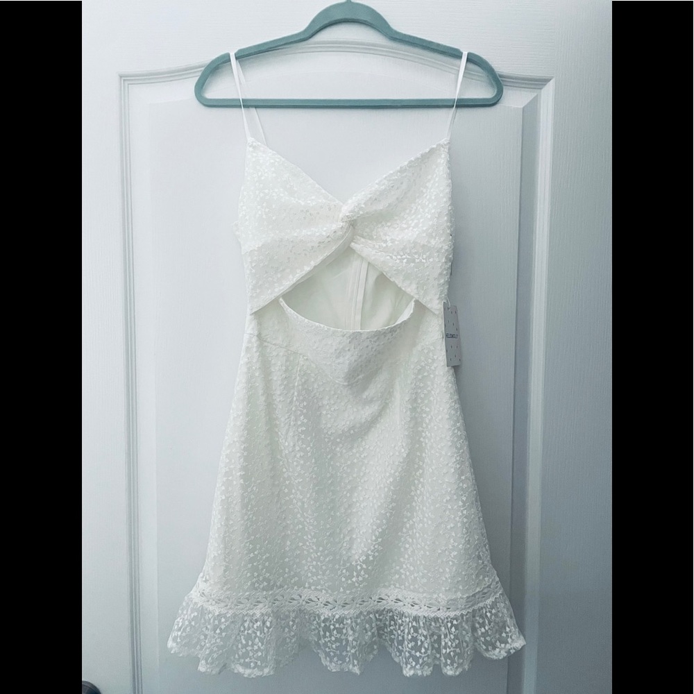Hello Molly white lace mini lace L